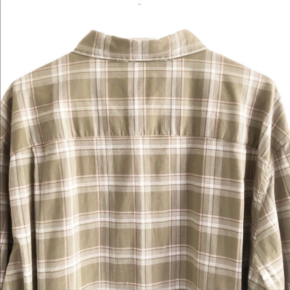 Mutual Weave Mens Plaid Long Sleeve Shirt XXL - Picture 5 of 9